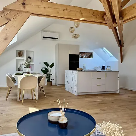 Apartamento Loft D'exception De 115m2 - Hyper Centre - Vue Sur Le Beffroi *